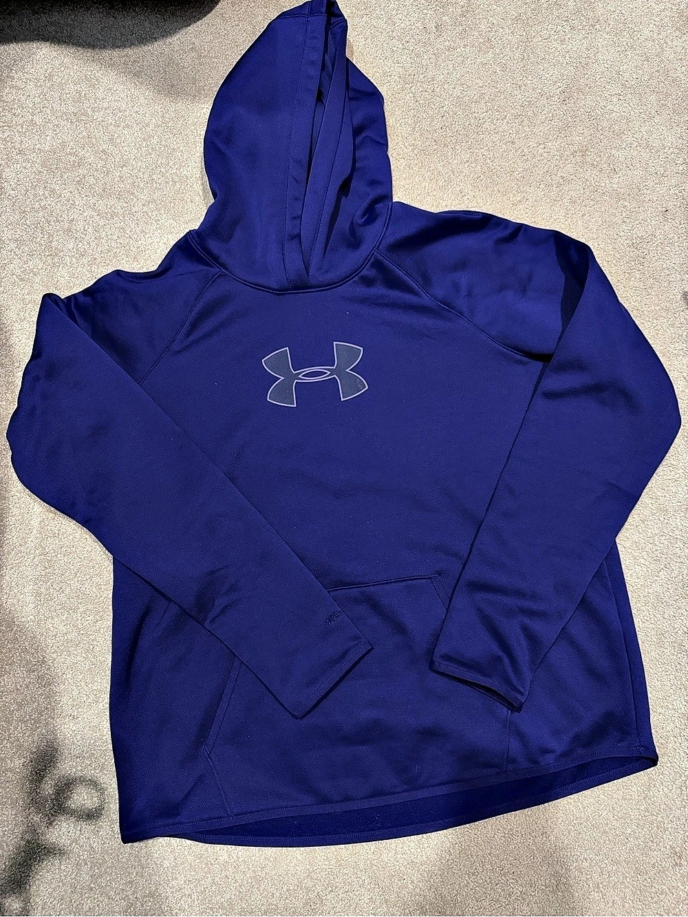 Under Armour Fleece Hoodie Blue/Purple XL